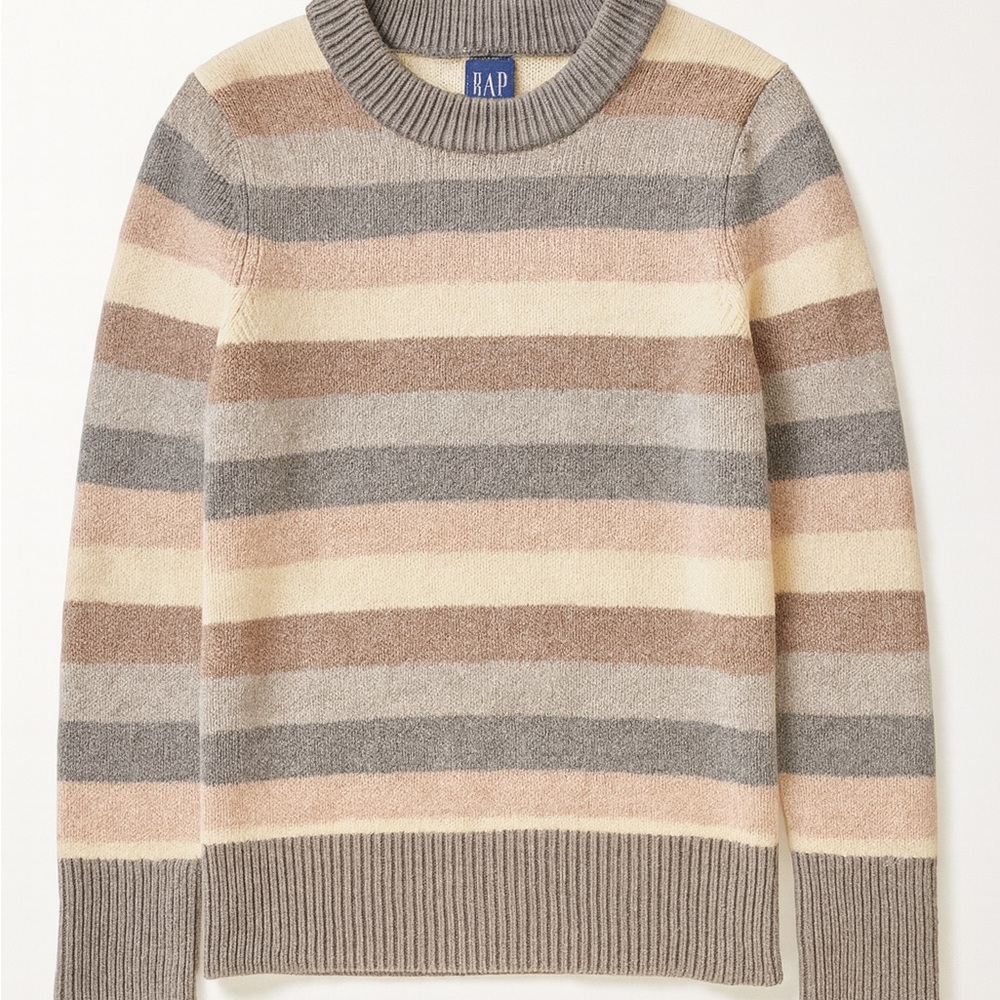 GAP Striped Crewneck Sweater | Juniors XS